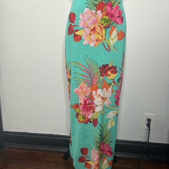 Floral Cutout Maxi Dress - Multicolor - Picture 6 of 10